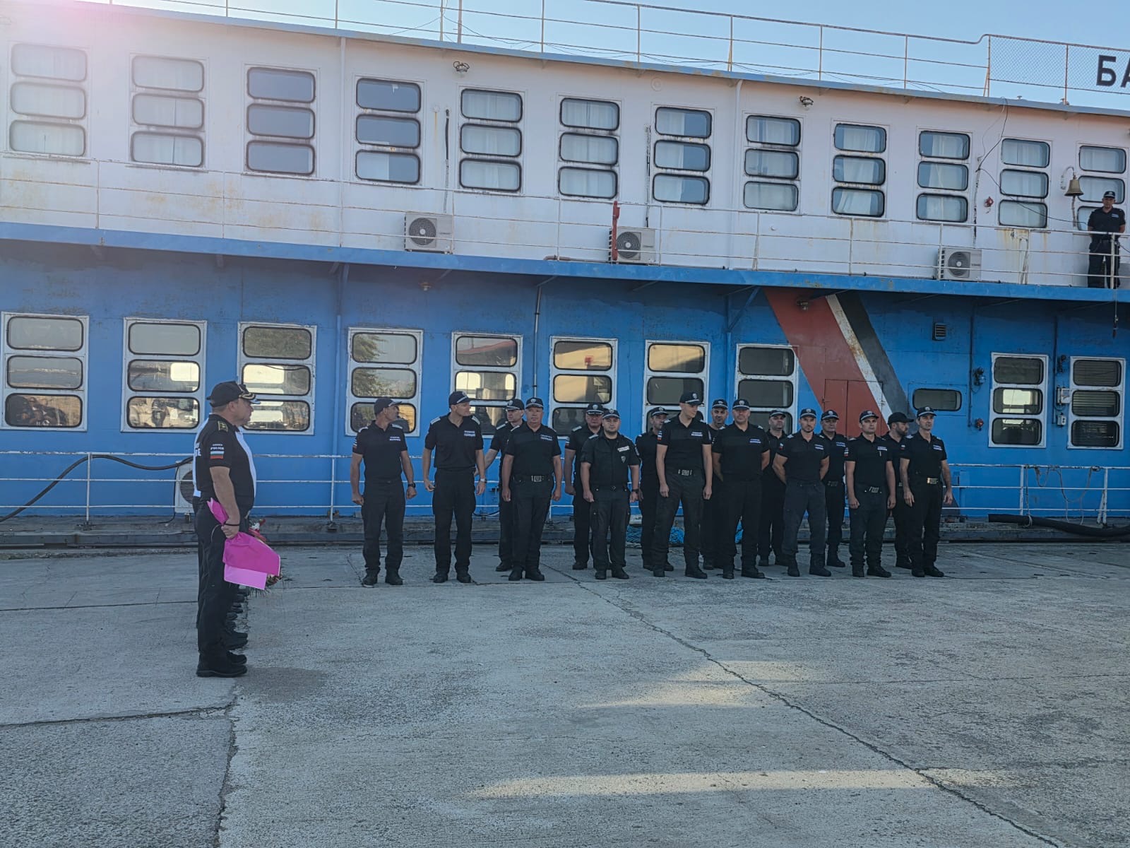 Spotkanie w bazie bułgarskiej Policji Granicznej.