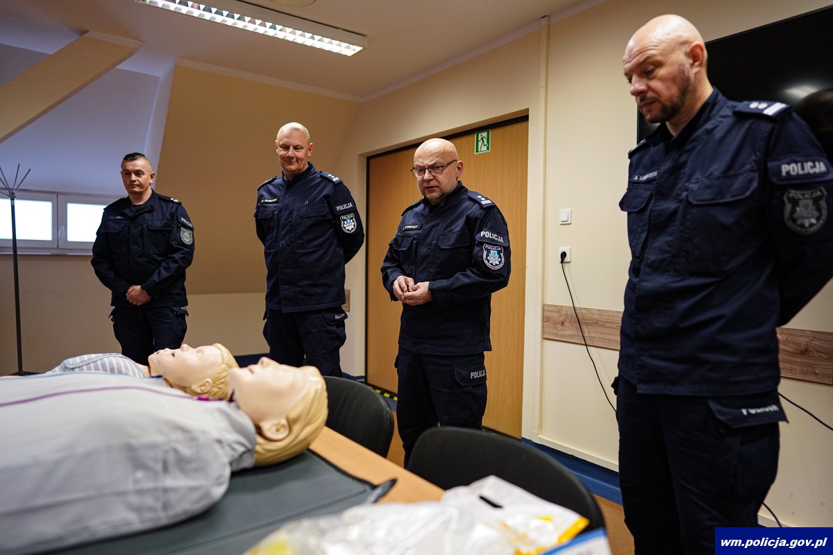 Nowy sprzęt szkoleniowy trafił do policjantów Oddziału Prewencji Policji w Olsztynie